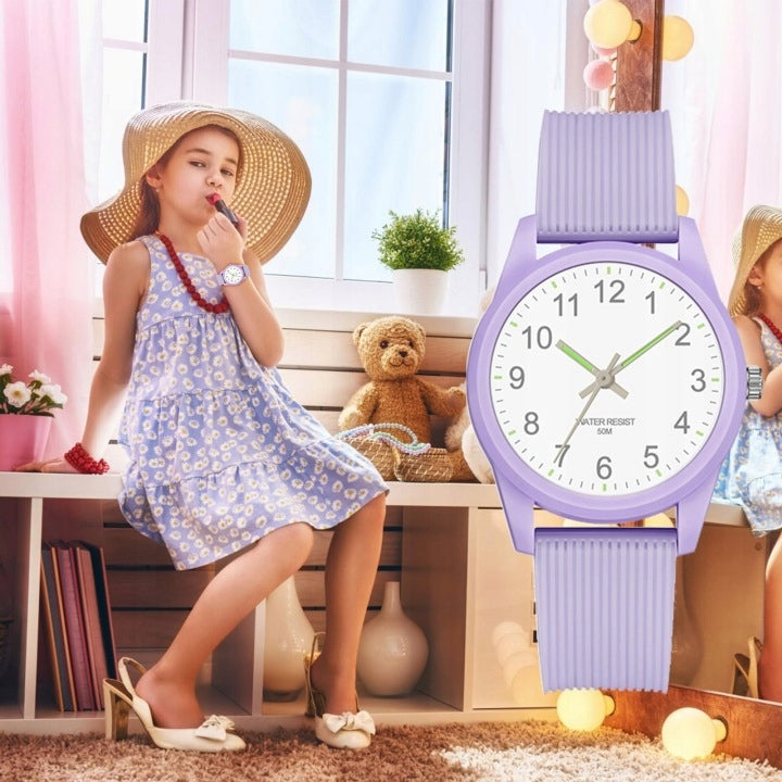 CHILDREN'S EDUCATIONAL WATCH WATERPROOF 50M WITH LIGHT FUNCTION Brand no brand