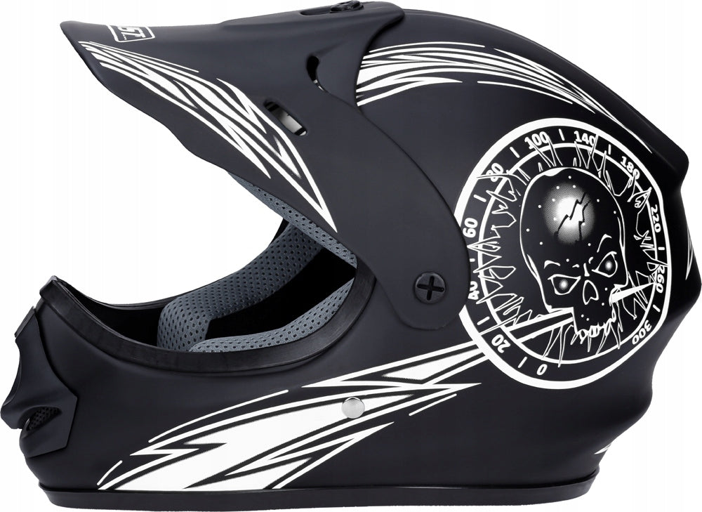 CHILDREN'S ENDURO QUAD MOTORCYCLE HELMET APPROVED