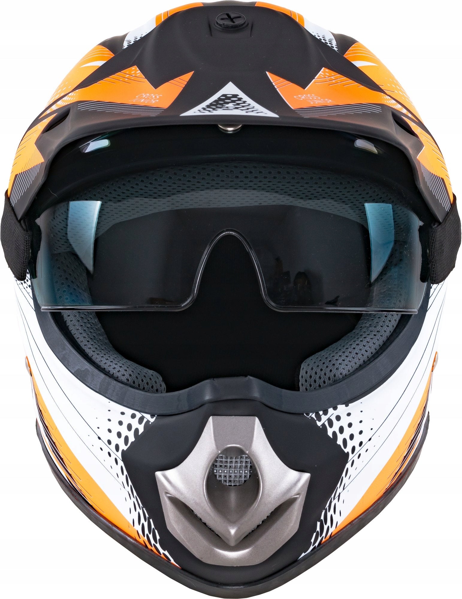 CHILDREN'S ENDURO QUAD MOTORCYCLE HELMET WITH GOGGLES Manufacturer's catalog number ACR01D0105K301
