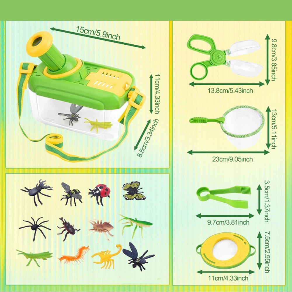 CHILDREN'S EXPLORER SET, INSECT RESEARCHER SET WITH OBSERVATION BOX Manufacturer code Skrzynka do obserwacji owadów