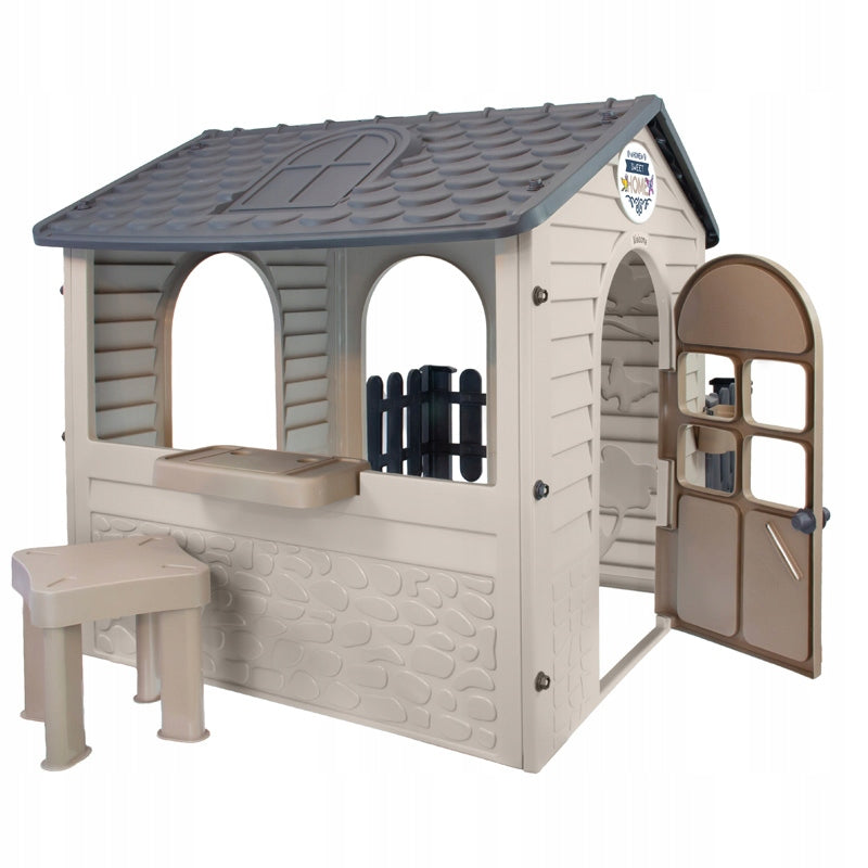 CHILDREN'S GARDEN HOUSE PLASTIC XXL FOR GARDEN CHAIR TABLE FENCE Manufacturer code 13285