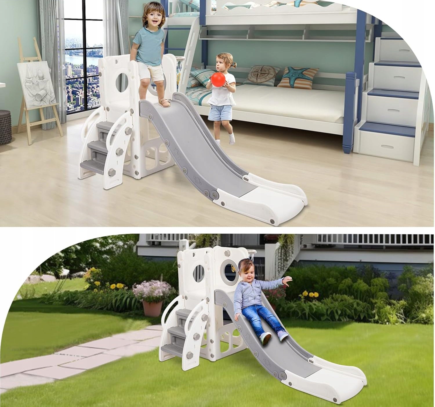 CHILDREN'S GARDEN SLIDE FOR PLAYPEN FOR BABY HOME Manufacturer code SC0266WH