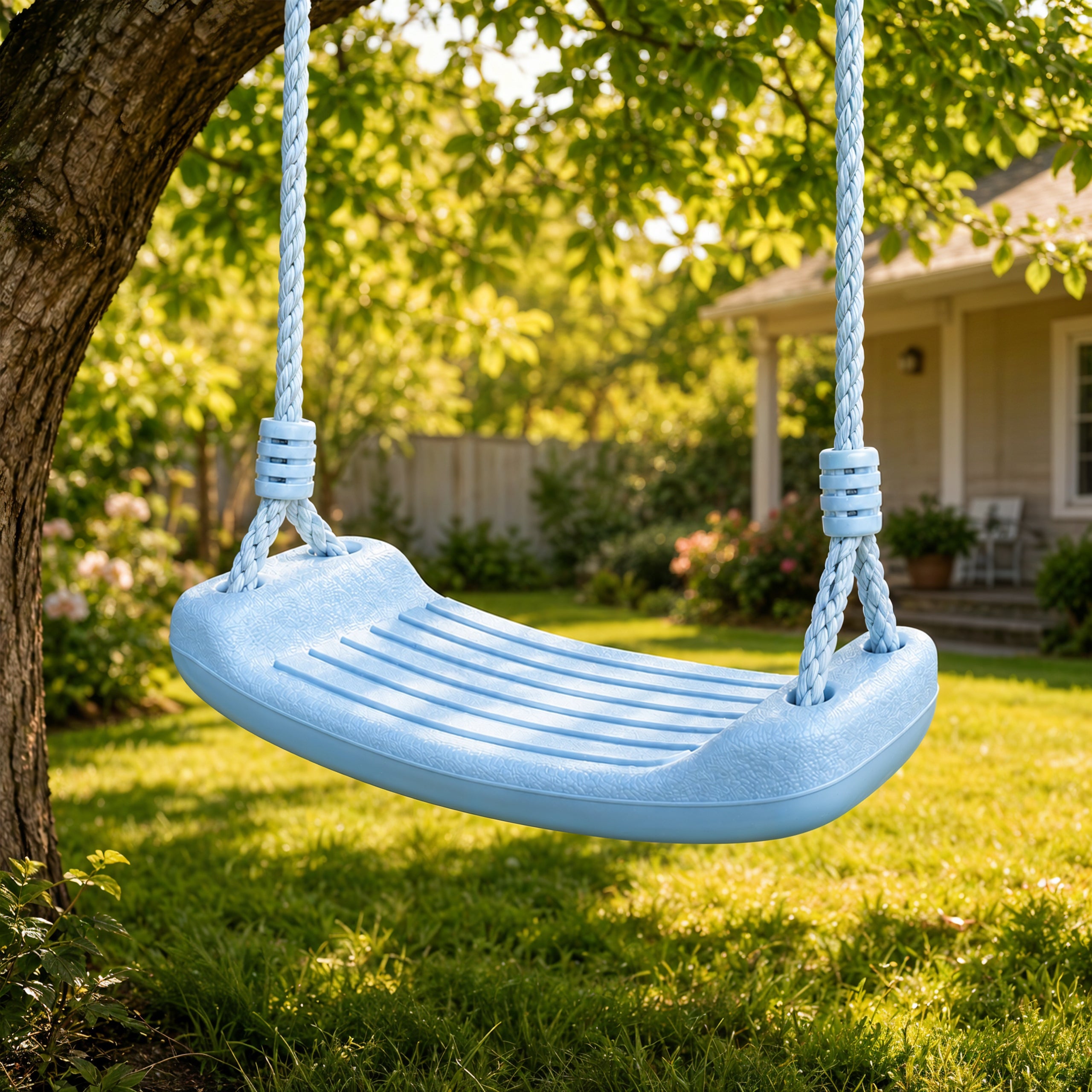 CHILDREN'S GARDEN SWING FLAT BOARD BENCH ROCKER ADJUSTABLE 100KG Manufacturer code HUŚTAWKA DLA DZIECI GERDO