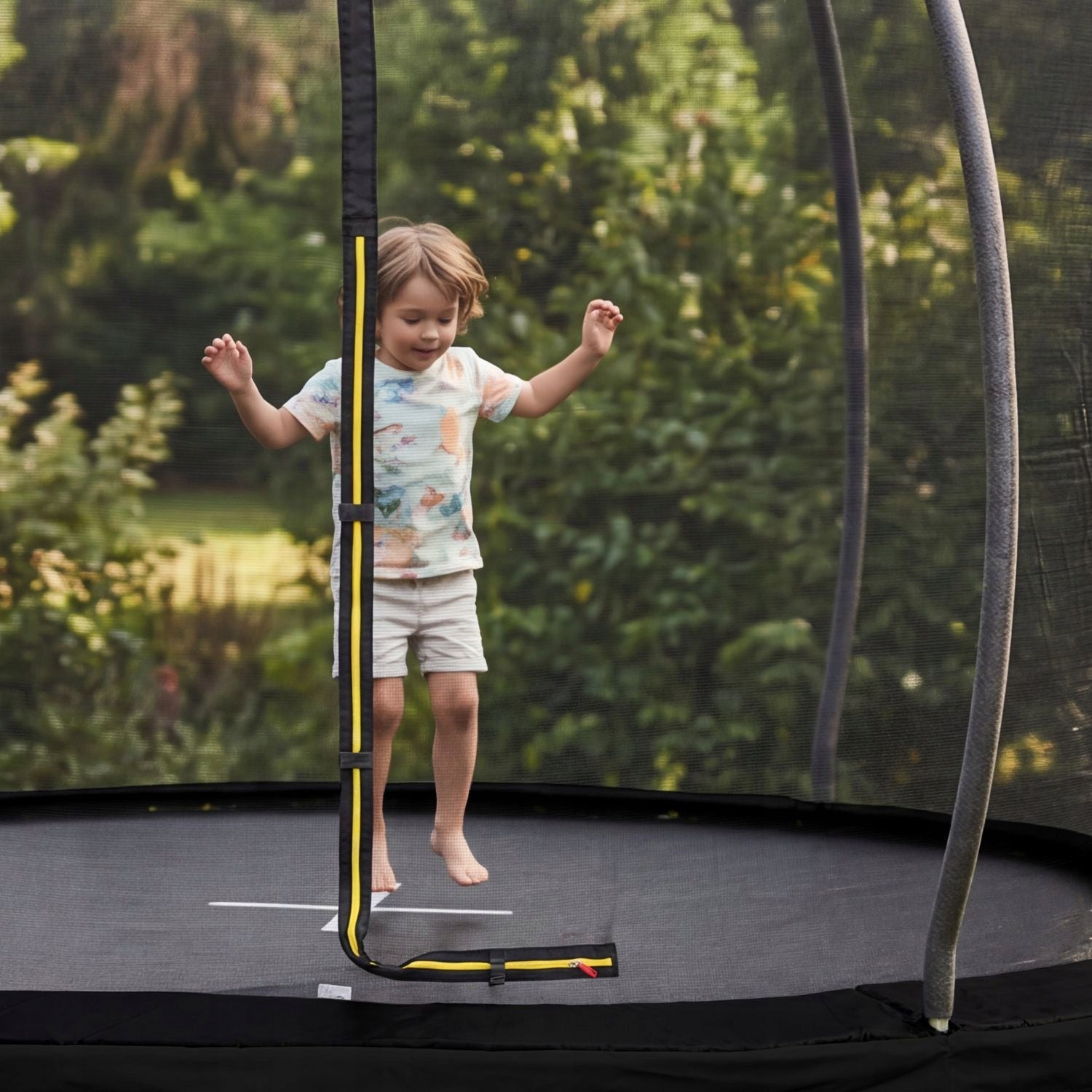 CHILDREN'S GARDEN TRAMPOLINE PUMPKIN 305CM 10FT INDOOR NET OUTTEC Max. weight load 150 kg