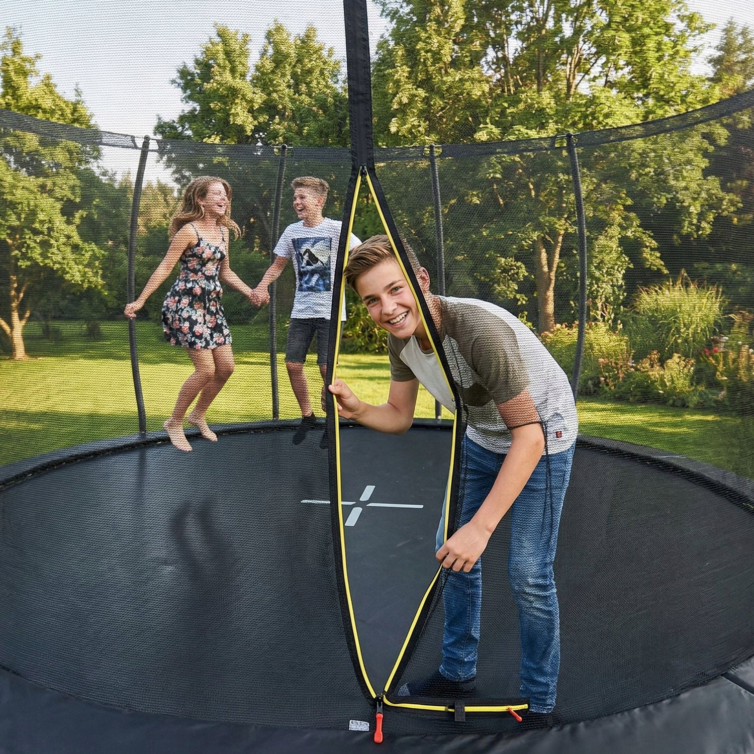 CHILDREN'S GARDEN TRAMPOLINE PUMPKIN 435CM 14FT INDOOR NET OUTTEC Manufacturer code PUMPKIN435CM14FT