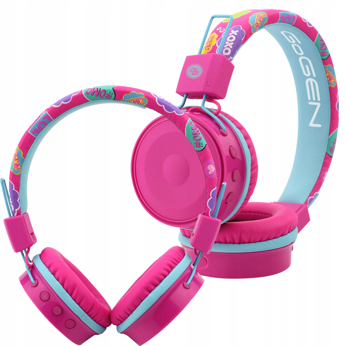 CHILDREN'S HEADPHONES WIRELESS BLUETOOTH 15H