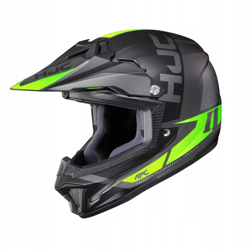CHILDREN'S HELMET Cross HJC CL-XY-II CL XY II 2 CREED GREY YELLOW Size L