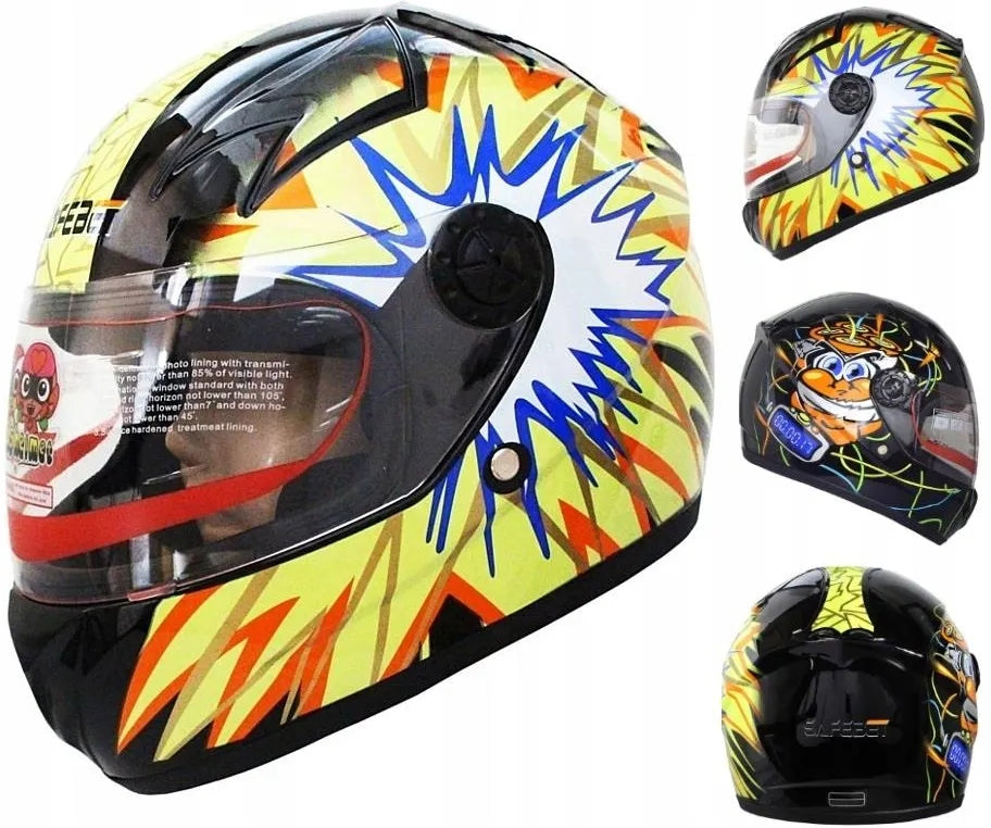 CHILDREN'S HELMET JAW MOTORCYCLE SCOOTER QUAD GOKART SCOOTER XL