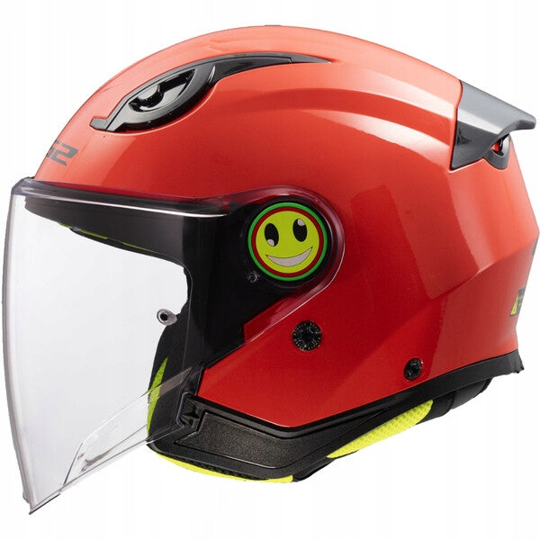CHILDREN'S HELMET LS2 OF622 FUNNY II SOLID RED SIZE M (49-51CM)