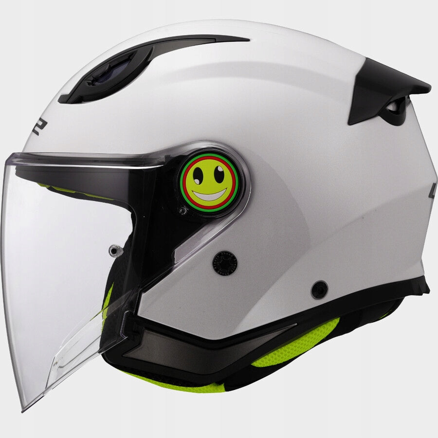 CHILDREN'S HELMET LS2 OF622 FUNNY II SOLID WHITE SIZE S (47-48CM) Manufacturer's catalog number AK3662210023