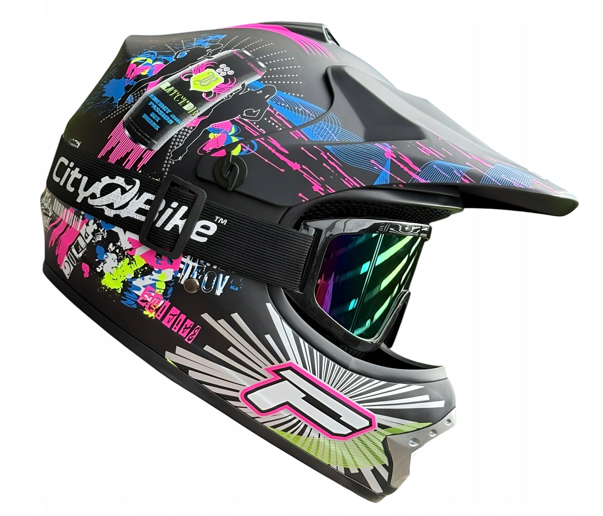 CHILDREN'S HELMET for electric scooter + Cross quad bmx XS 51-52cm Manufacturer's catalog number MPX1234/XS