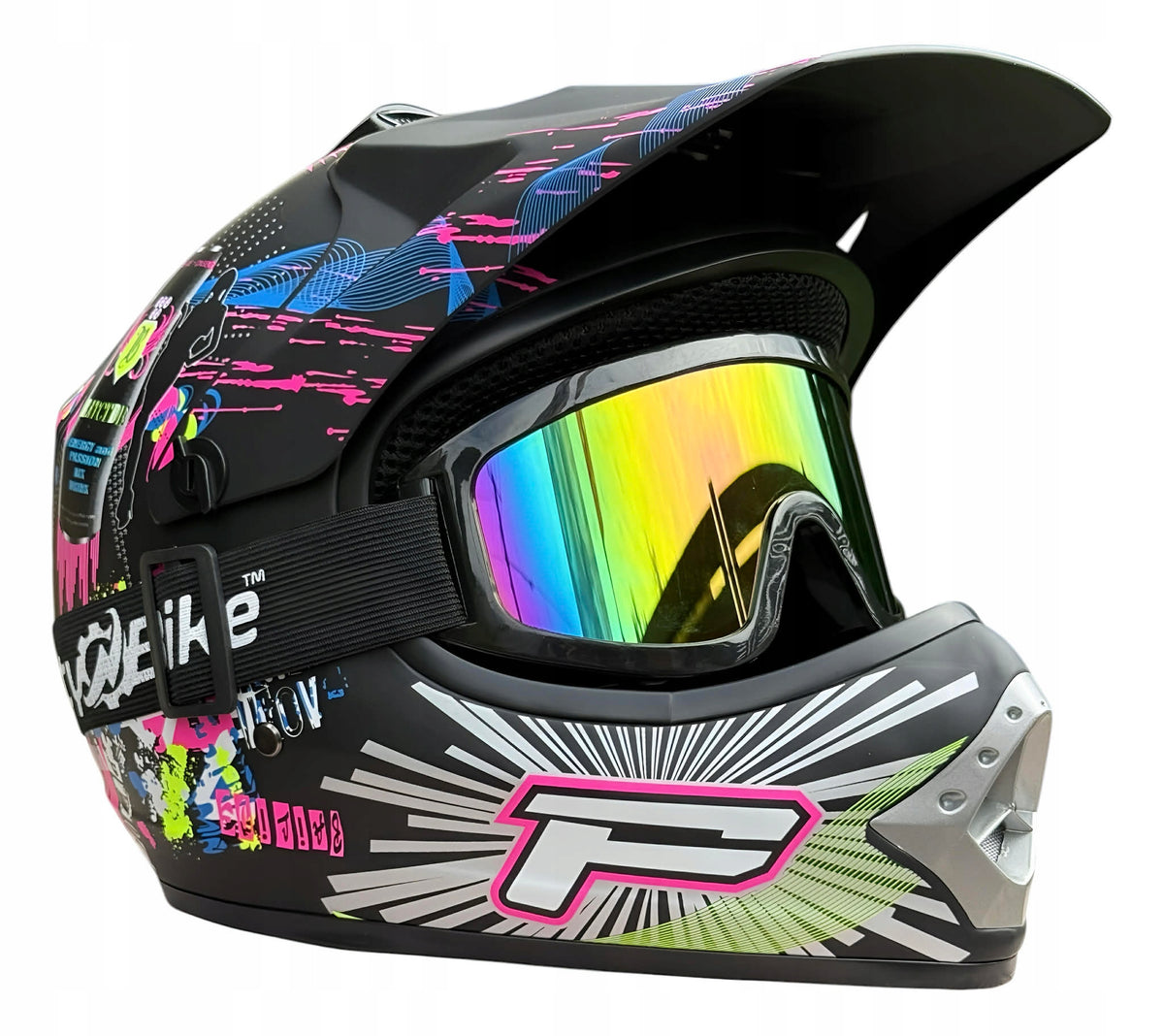 CHILDREN'S HELMET for electric scooter + Cross quad bmx XS 51-52cm Packaging status original