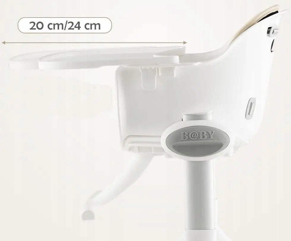 CHILDREN'S HIGH CHAIR, fold-out, 5-step height adjustment, beige Manufacturer code AD10020BE