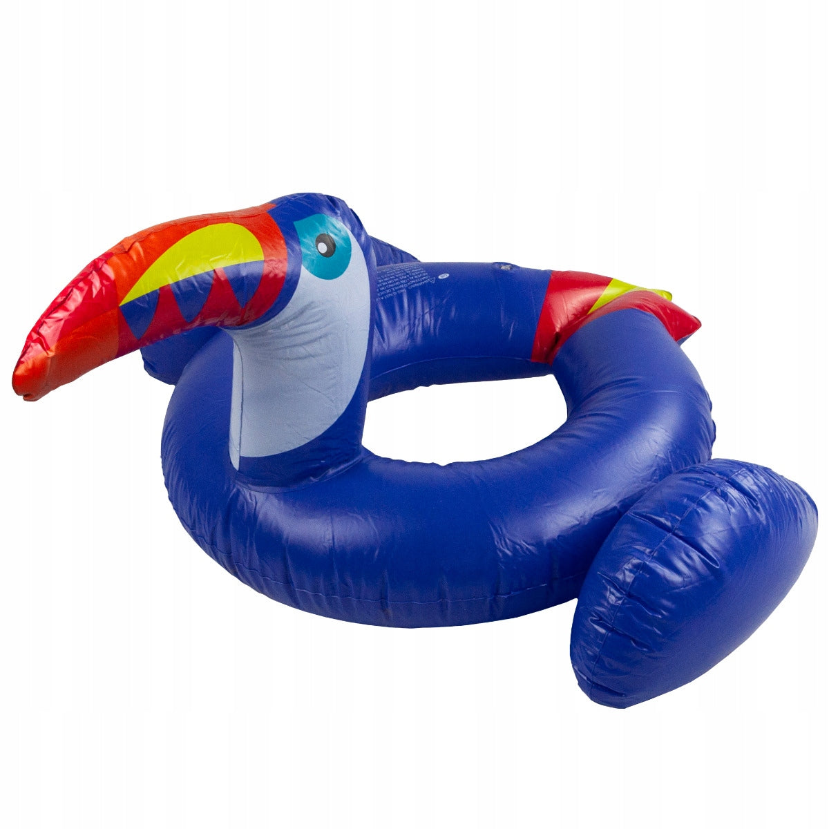 CHILDREN'S INFLATABLE SWIMMING WHEEL TOUCAN BEACH POOL WHEEL Packaging status original
