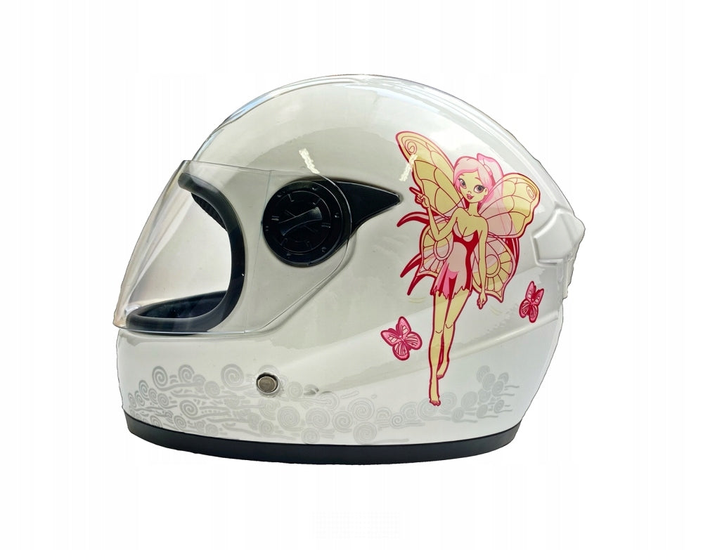 CHILDREN'S INTEGRAL HELMET MD-E506 white frame for girls,children