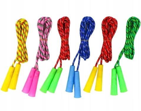 CHILDREN'S JUMP ROPE FOR CHILDREN COLORFUL 200 cm MIX V2 EAN (GTIN) 5903181200373