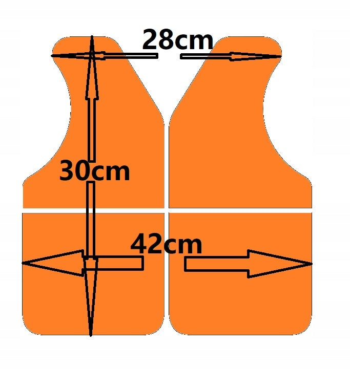 CHILDREN'S LIFE JACKET 100N SIZE S UP TO 30KG ORANGE LIFE VEST CE Brand Wellpath