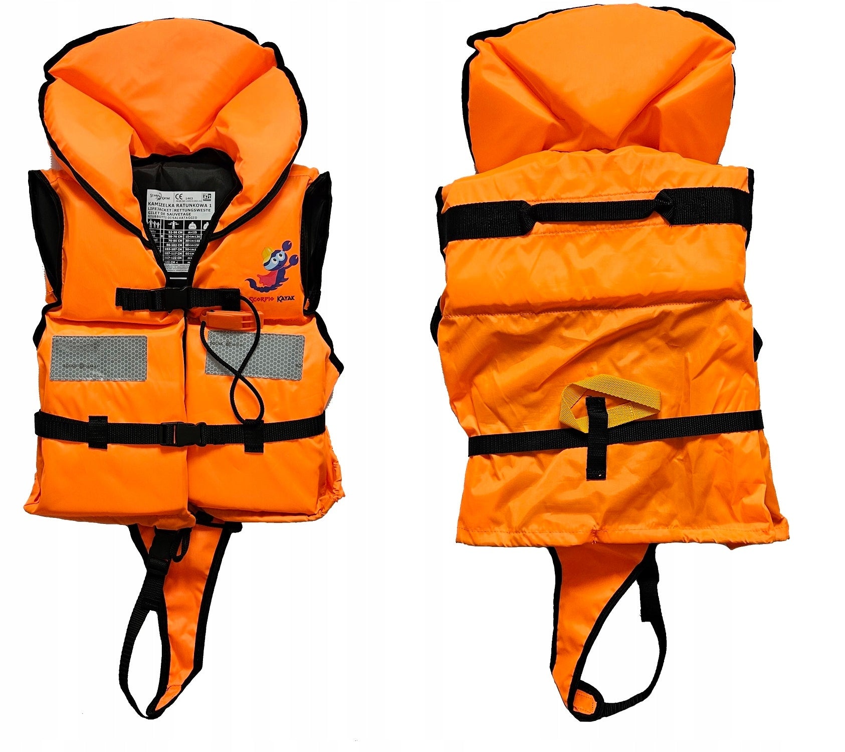 CHILDREN'S LIFE JACKET FOR WATER LIFE VEST KAYAK BOAT 15-30KG 40N