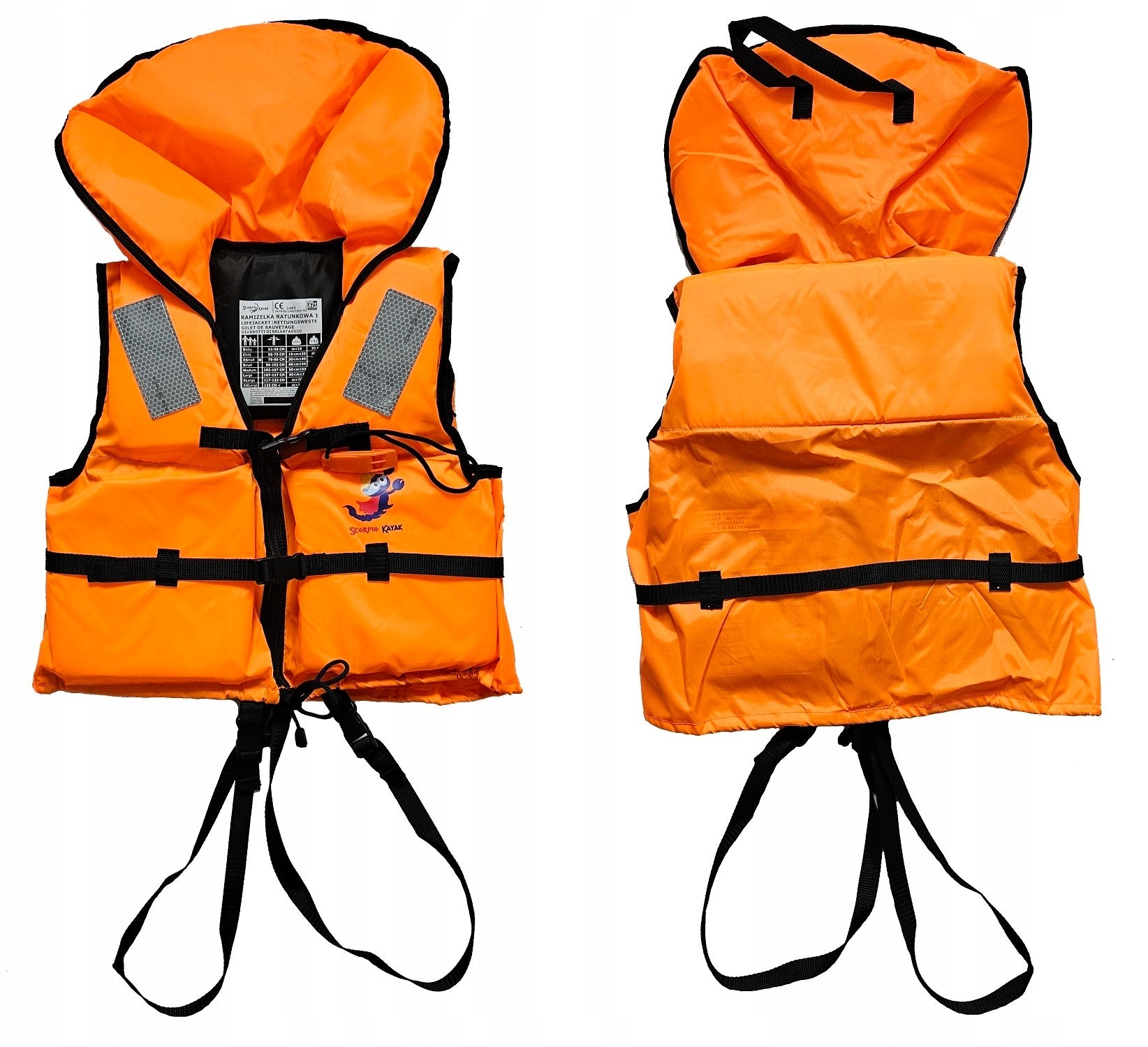 CHILDREN'S LIFE JACKET FOR WATER LIFE VEST KAYAK BOAT 30-40KG 50N