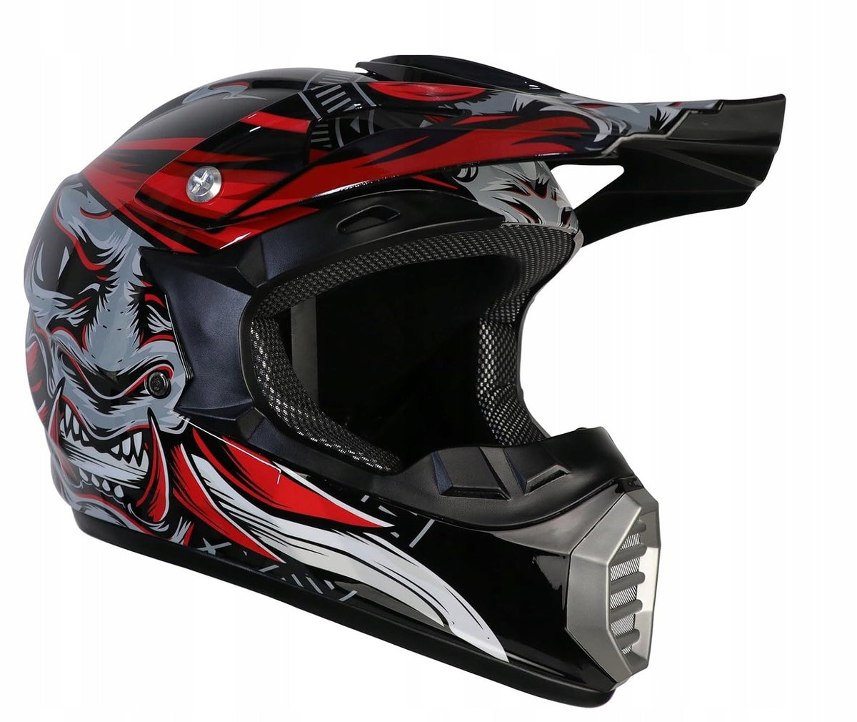 CHILDREN'S MOTORCYCLE CROSS HELMET L 59- 60 cm Motor Quad + Goggles Manufacturer no brand