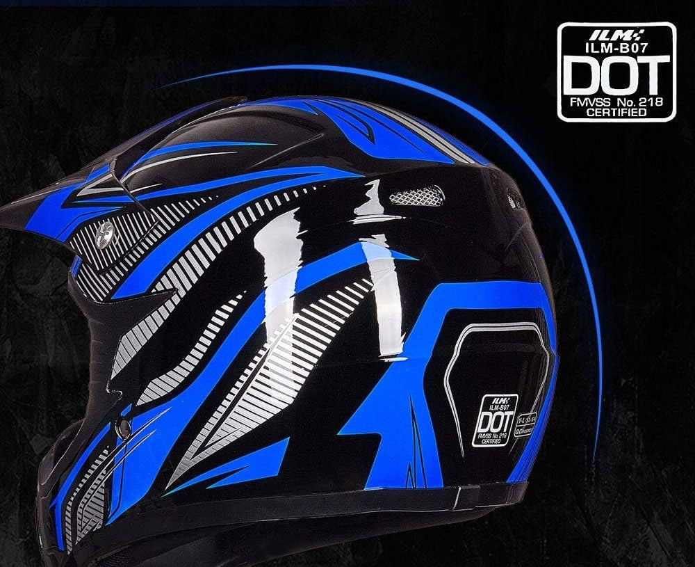 CHILDREN'S MOTORCYCLE HELMET for children full Y-M 48-50 cm cross quad Manufacturer no brand