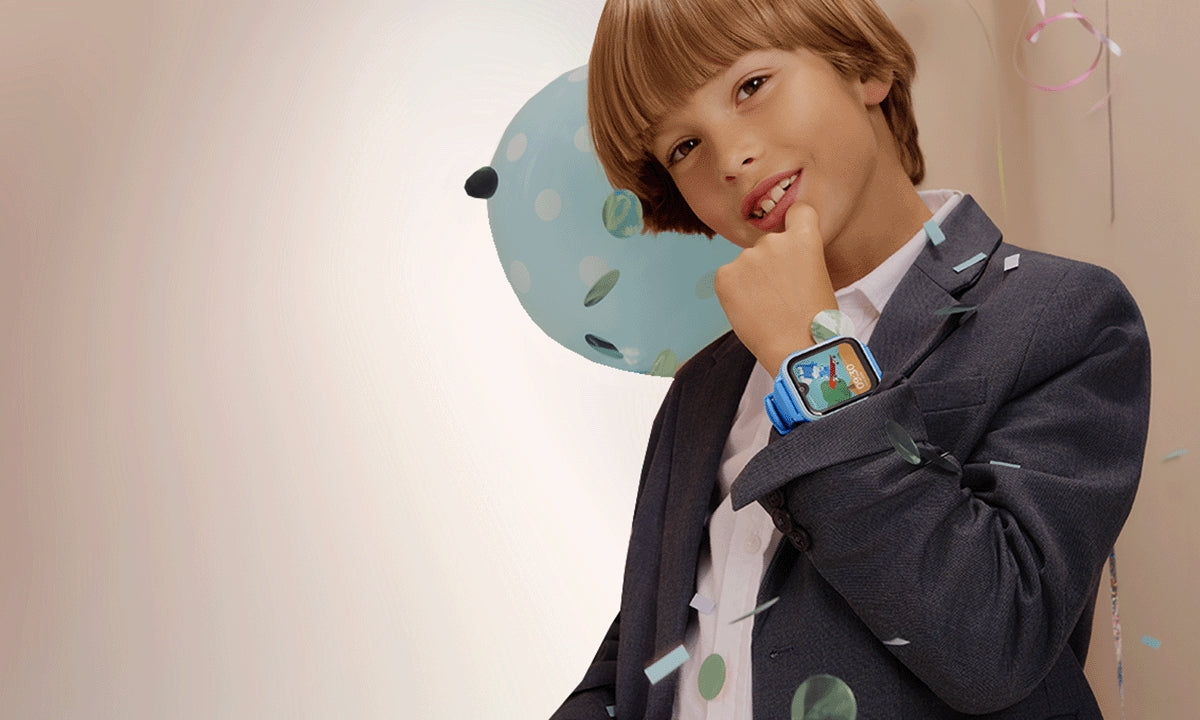 CHILDREN'S SMARTWATCH GARETT KIDS ESSA GO 2 AI 4G BLUE - SET Manufacturer code ESSA_GO_2_BLUE