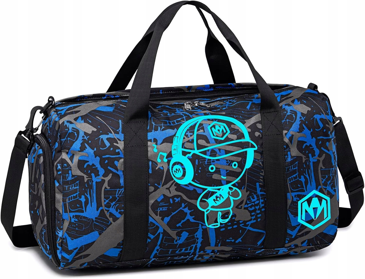 CHILDREN'S SPORTS BAG FOR POOL BAG SHOES POCKET WET 46 x 22 x 23 cm