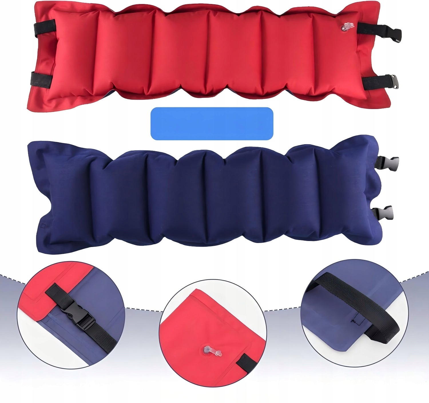 CHILDREN'S SWIMMING DISPLACEMENT BELT ADULT INFLATABLE SET 2PCS PVC Packaging status original