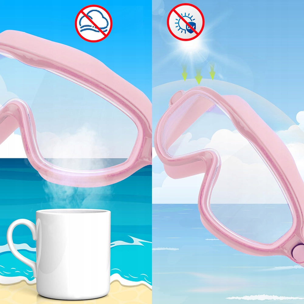 CHILDREN'S SWIMMING GOGGLES ANTI FOG UV x2 Manufacturer code B0CJF46NDR