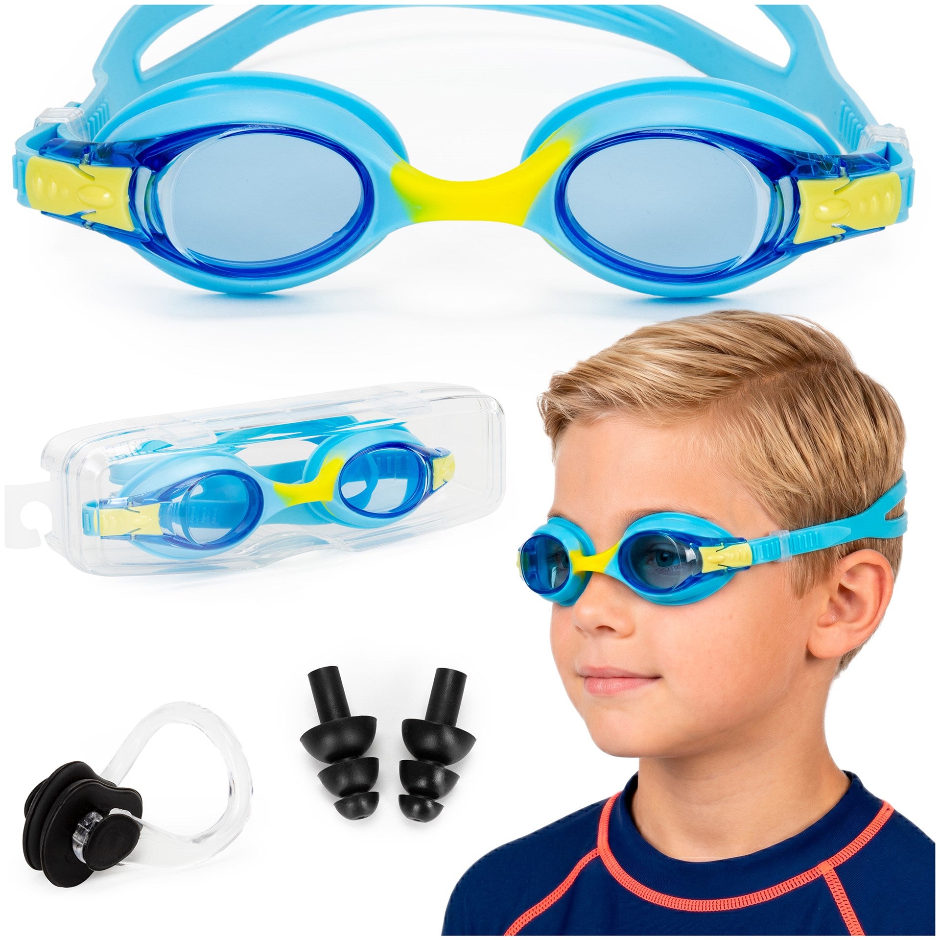 CHILDREN'S SWIMMING GOGGLES FOR SWIMMING POOL POLARIZATION SWIMMING GOGGLES ANTI-FOG