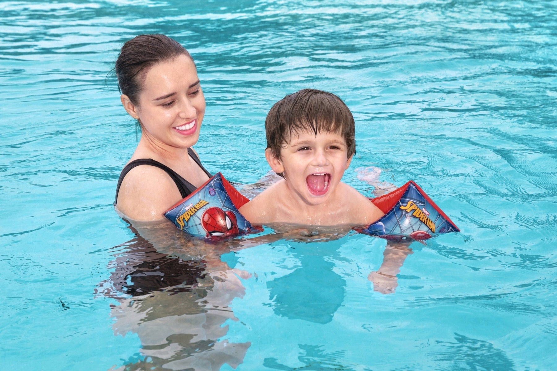 CHILDREN'S SWIMMING SLEEVES SPIDERMAN SWIMMERS SWIMMING SLEEVES BESTWAY Length 23 cm