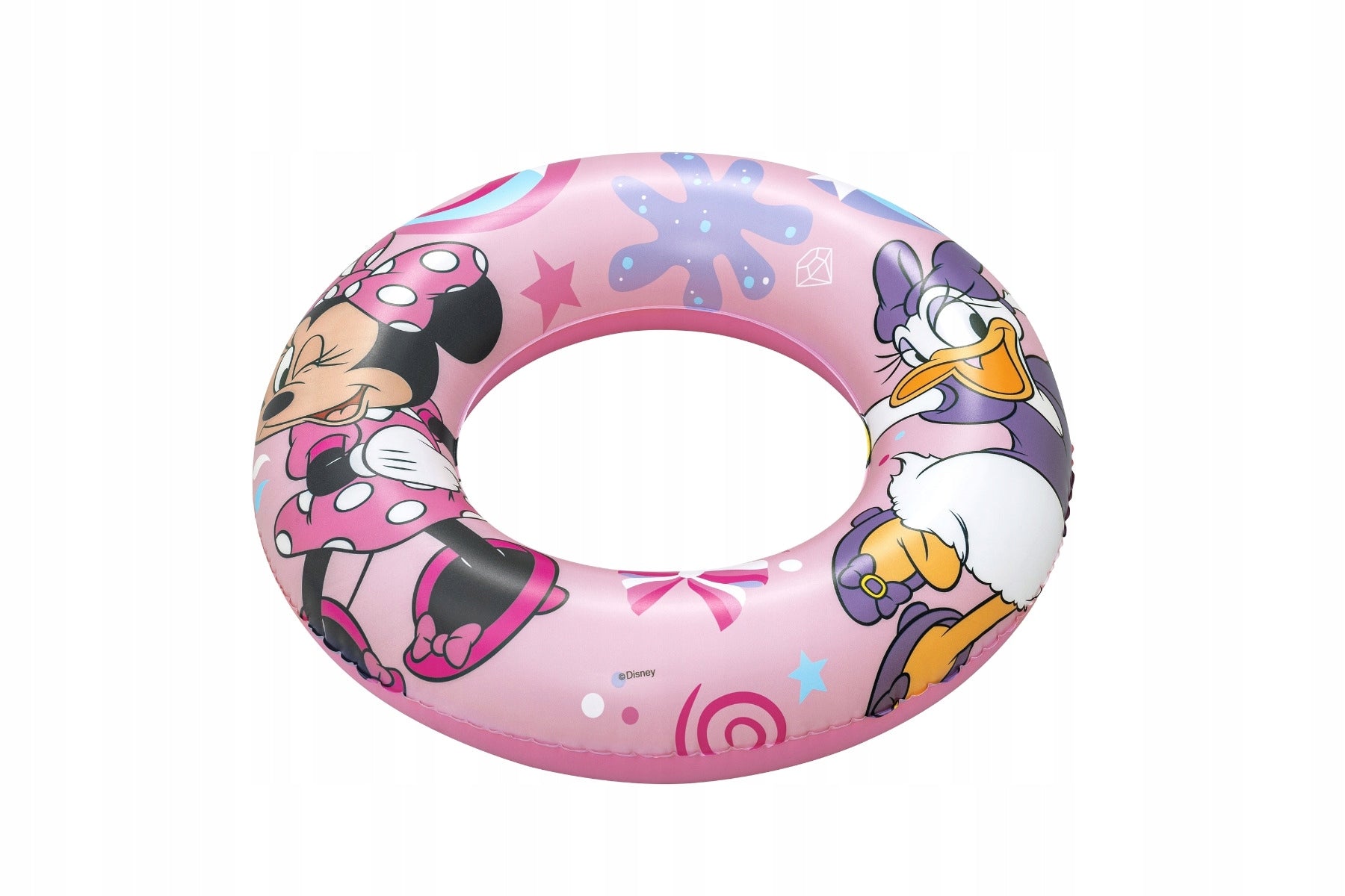 CHILDREN'S SWIMMING WHEEL INFLATABLE WHEEL BESTWAY MOUSE MINNIE 91040 Color pink