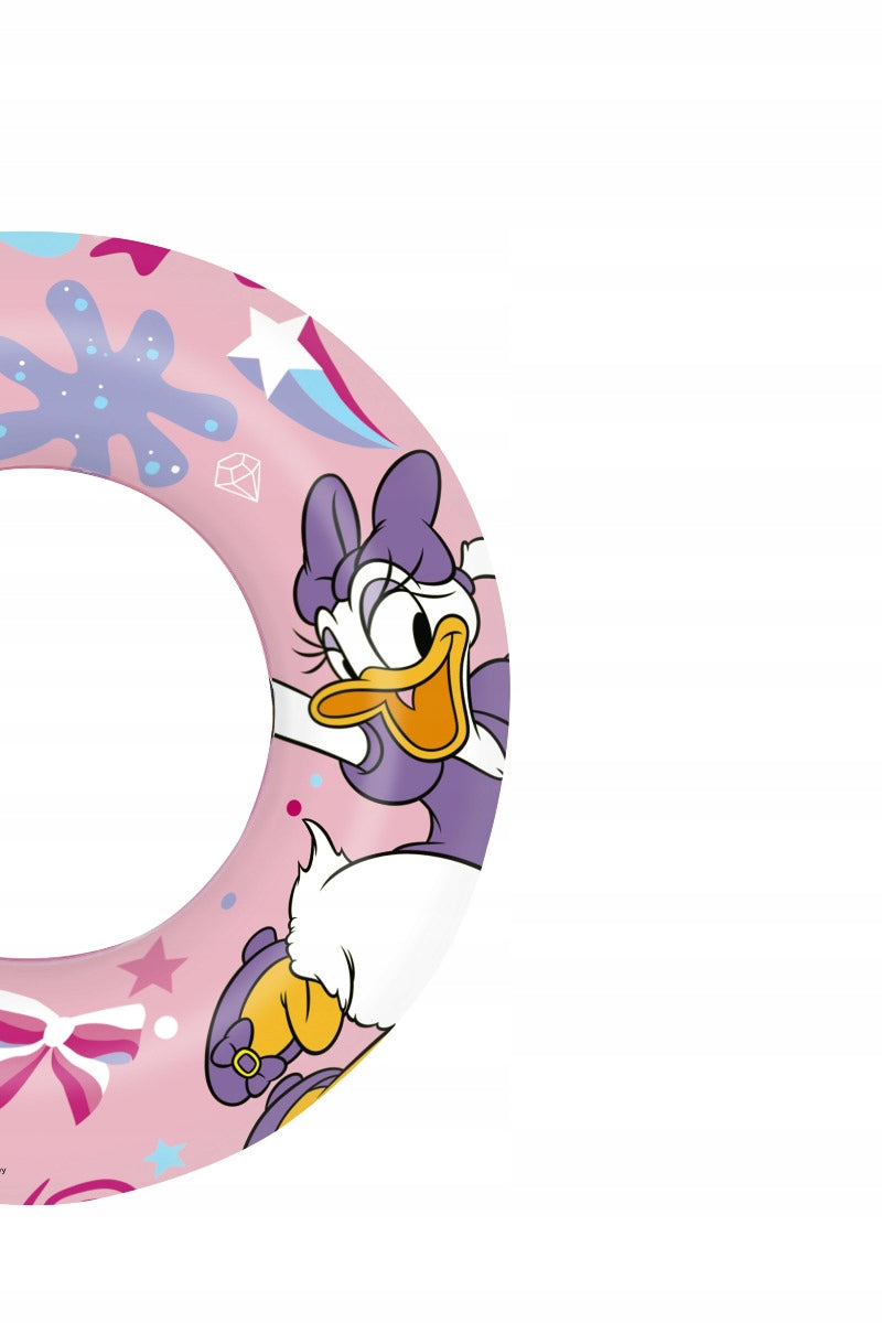 CHILDREN'S SWIMMING WHEEL INFLATABLE WHEEL BESTWAY MOUSE MINNIE 91040 Length 56 cm
