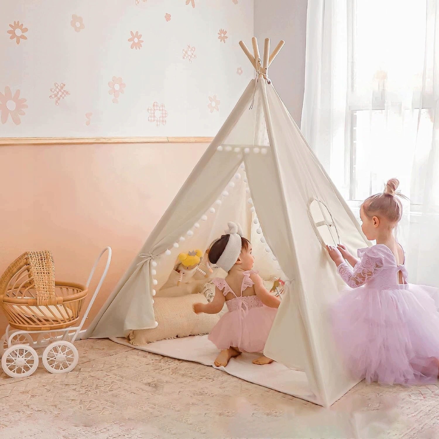 CHILDREN'S TENT FOR INDOOR USE HELPS IN THE DEVELOPMENT OF 3Q POTENTIAL Packaging status original