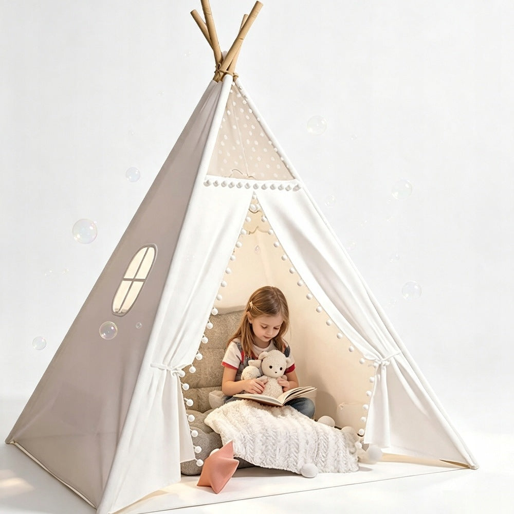 CHILDREN'S TENT FOR INDOOR USE HELPS IN THE DEVELOPMENT OF 3Q POTENTIAL