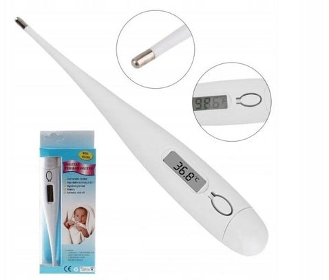 CHILDREN'S THERMOMETER ELECTRONIC DIGITAL LCD MEDICAL GLASS Medical device no
