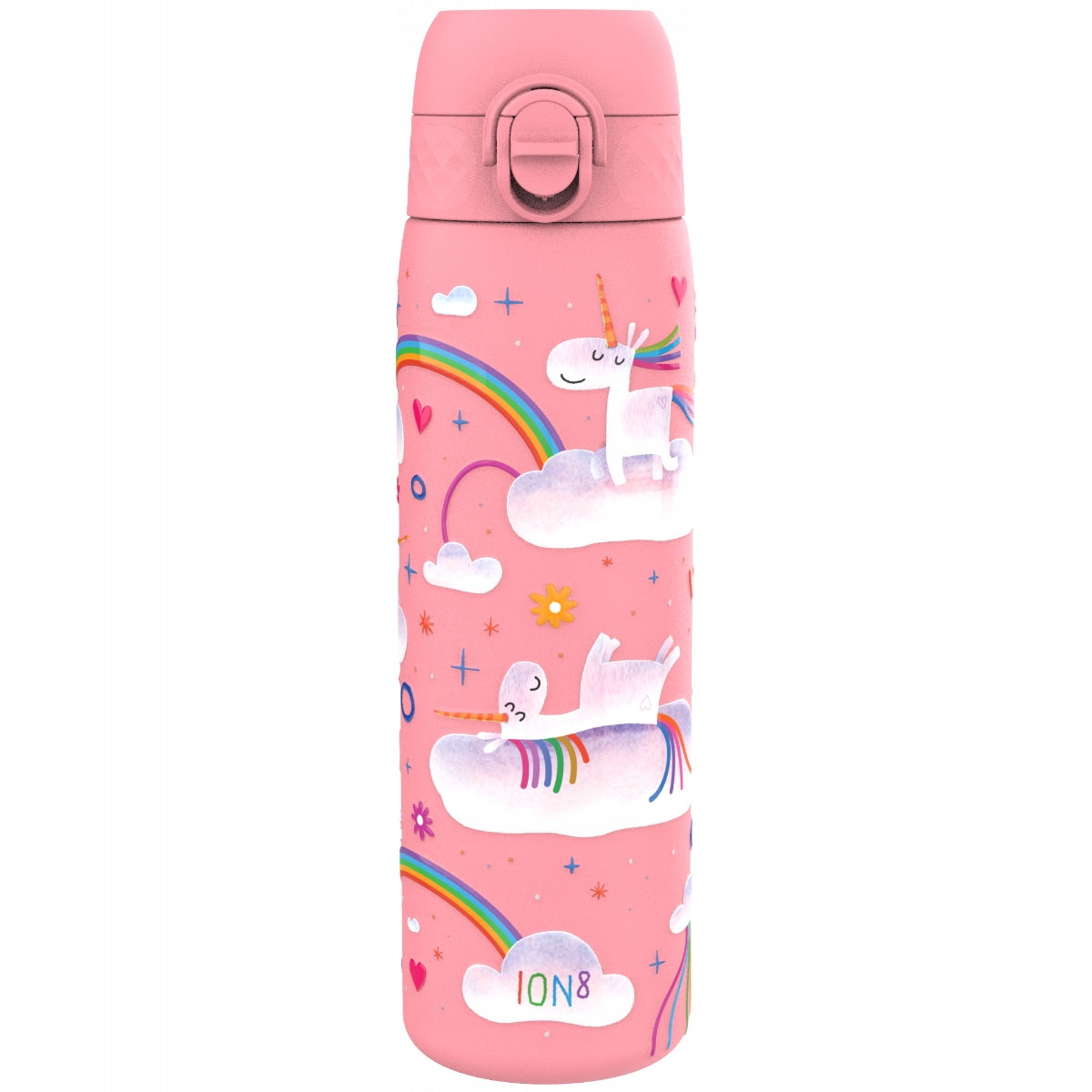 CHILDREN'S THERMOS TEA ROSE UNICORN HORSE UNICORN ION8 0,5 L 500 ml Kind water bottle