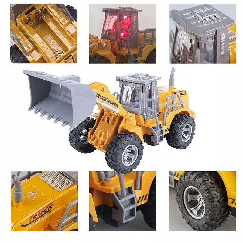 CHILDREN'S TOY EXCAVATOR BULLDOZER CONTROLLED ON REMOTE CONTROL MACHINE 3+ Manufacturer code Koparka RC dla dzieci