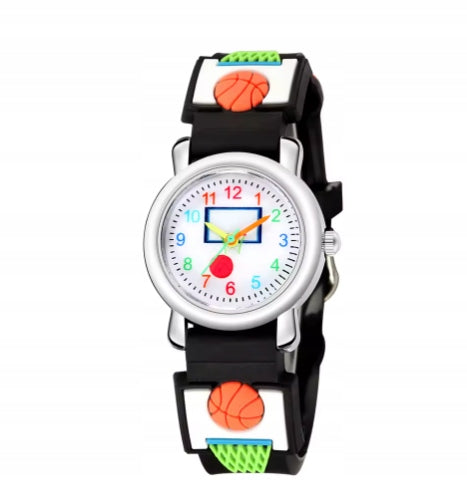 CHILDREN'S WATCH ANALOG BASKETBALL 1219