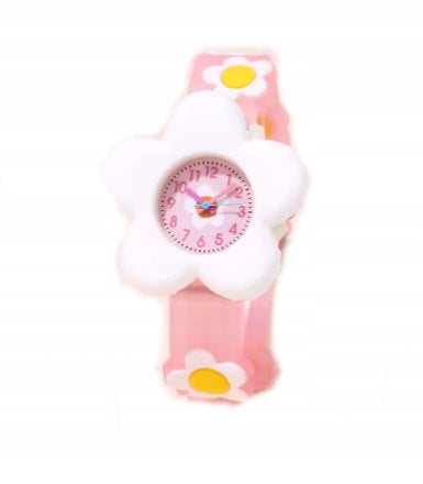 CHILDREN'S WATCH ANALOG GIRLS FLOWER 1302