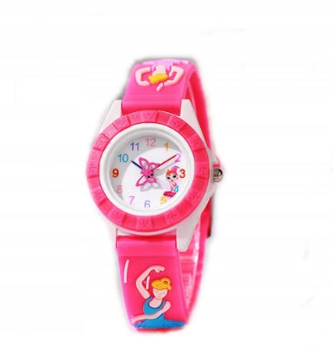 CHILDREN'S WATCH ANALOG GIRLS PINK 1451