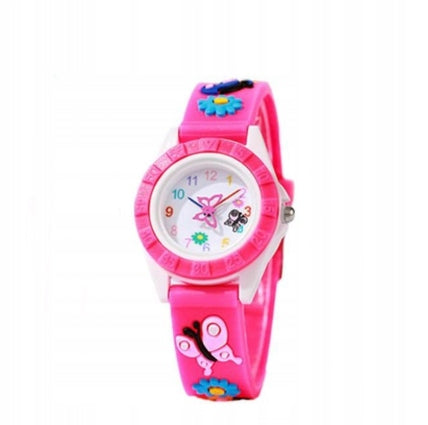 CHILDREN'S WATCH ANALOG GIRLS PINK 1518