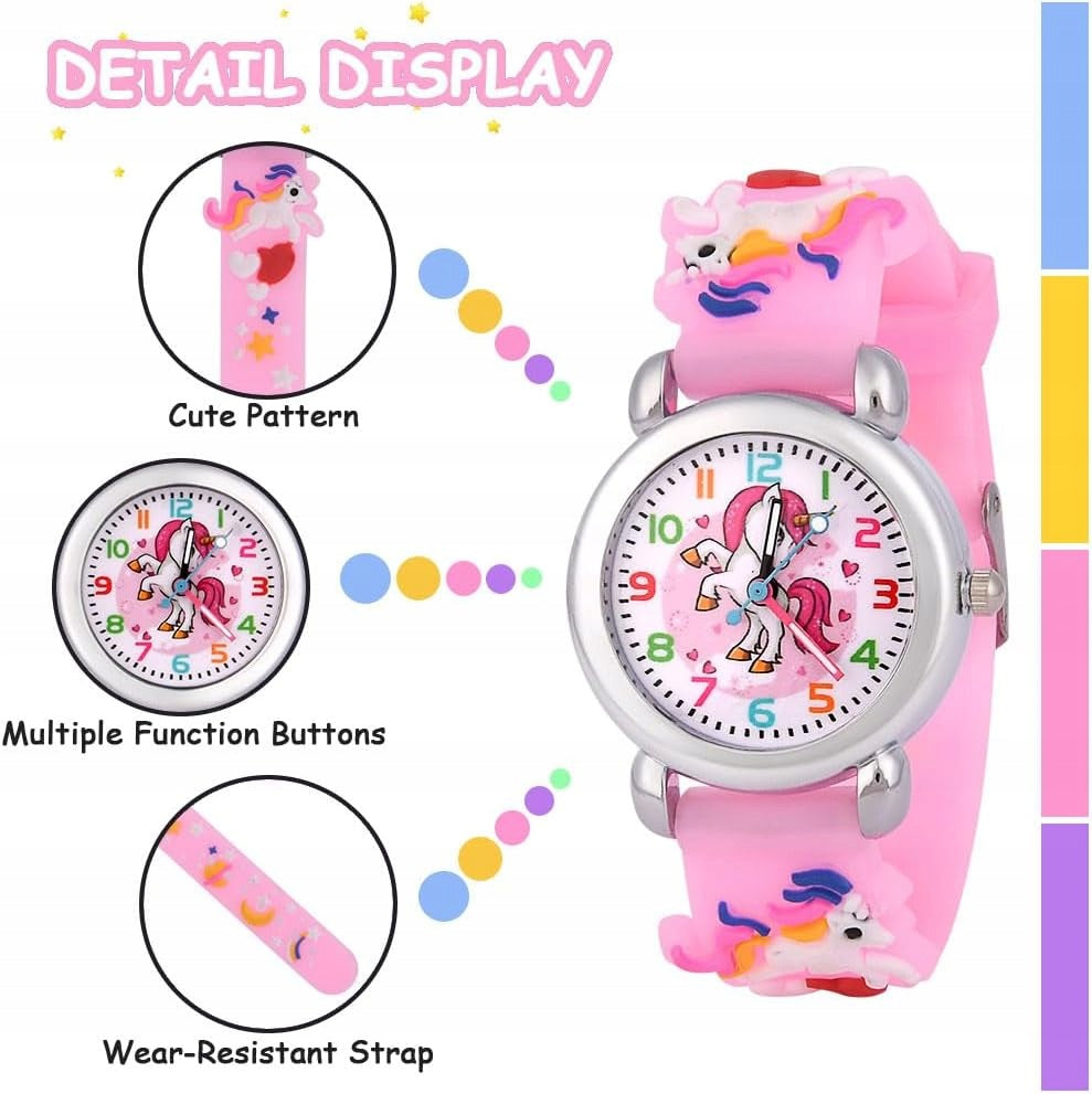 CHILDREN'S WATCH ANALOG QUARTZ SILICONE 3D CARTOON Kind analog