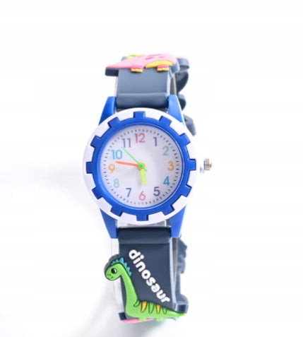 CHILDREN'S WATCH BOYS ANALOG DINOSAUR 1614