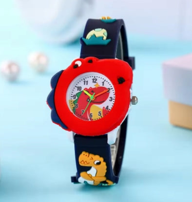 CHILDREN'S WATCH BOYS DINOSAUR ANALOG BLACK 1531 Brand no brand