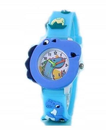 CHILDREN'S WATCH BOYS DINOSAUR ANALOG BLUE 1117