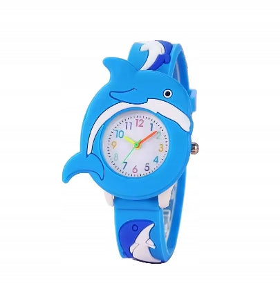 CHILDREN'S WATCH BOYS DOLPHIN ANALOG BLUE 1546
