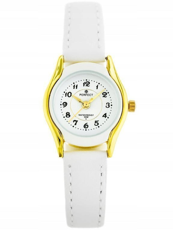 CHILDREN'S WATCH COMMUNION WHITE LEATHER STRAP WITH BOX PERFECT Brand Perfect