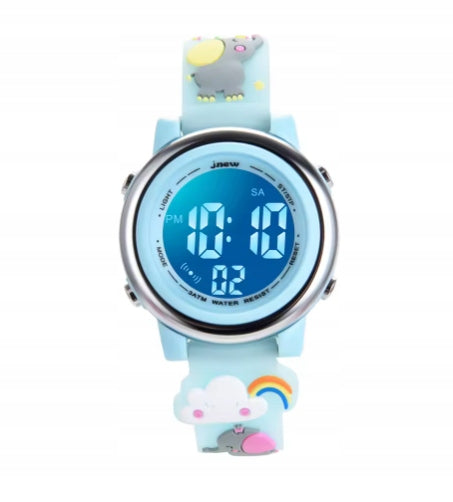 CHILDREN'S WATCH ELECTRONIC DIGITAL GIRLS 1210