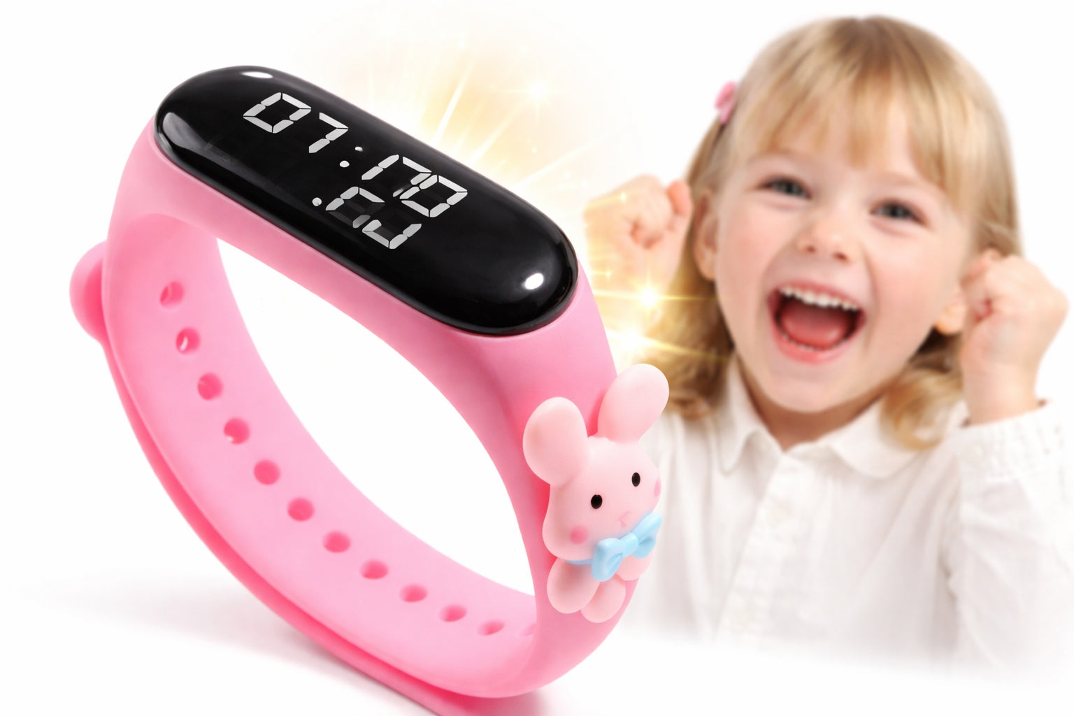 CHILDREN'S WATCH ELECTRONIC smartwatch BUNNY gift